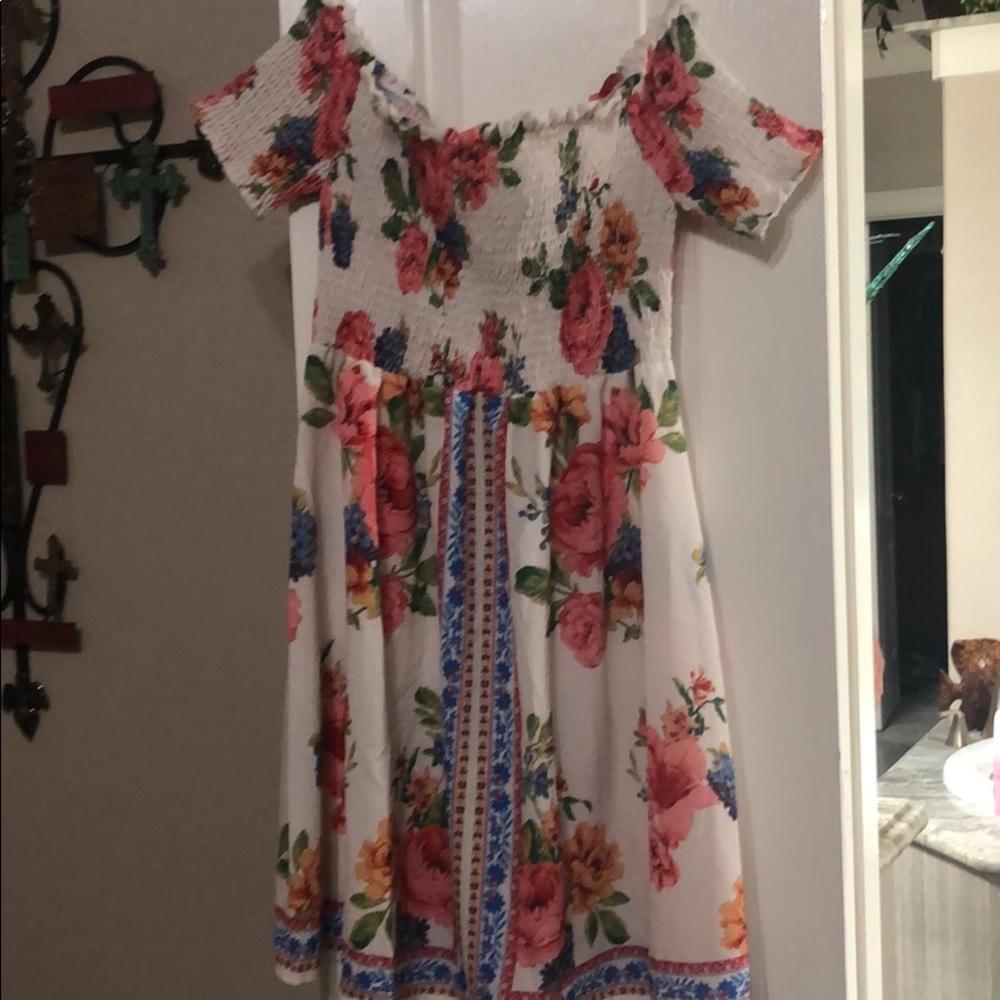 Flying Tomato Off The Shoulder Dress